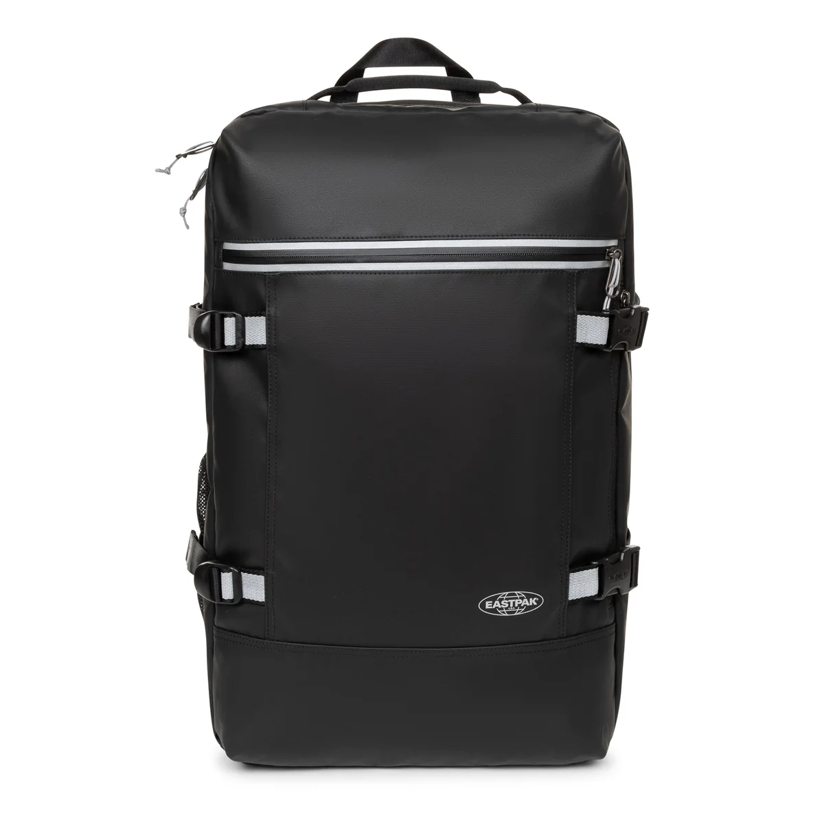 Plecak podróżny Eastpak Travelpack (42 litry, z kieszenią na laptopa) czarny/odblaskowy
