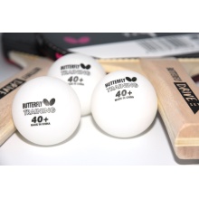 Zestaw do tenisa stołowego Butterfly - 2 rakietki, pokrycie Addoy 1,0 mm, uchwyt konkawny i 3 piłki treningowe