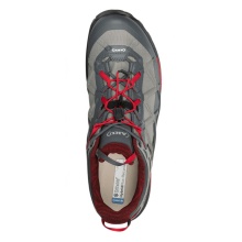 Buty trekkingowe AKU Rocket DFS GTX (Fast-Hiking, wodoodporne) szare/czerwone męskie