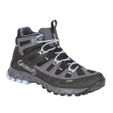 Buty trekkingowe AKU Selvatica MID GTX (wodoodporne) szare/czarne/jasnoniebieskie damskie