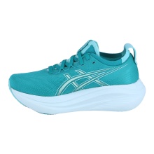 Buty biegowe Asics Gel Nimbus 27 (amortyzacja) 2025 turkusowo-zielone damskie