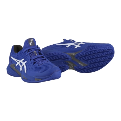 Asics buty tenisowe Gel Court FF 3 na nawierzchnię ceglaną/piaskową/stabilność 2025 kobaltowy/biały męskie