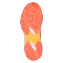 Asics halowe buty do tenisa Gel Rocket 12 (wielofunkcyjne/stabilność) 2025 białe/koralowe damskie