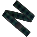 Pas arcade w kratkę w kolorze emeraldgreen
