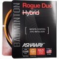 Ashaway Sznur do badmintona Rogue Duo Hybrid 0.68/0.61 czarny/pomarańczowy Zestaw