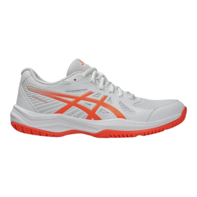 Buty halowe Asics Upcourt 6 białe/koralowe damskie