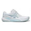 Buty tenisowe Asics Gel Challenger 15 Clay/Sandplatz (amortyzacja) białe/jasnoniebieskie damskie