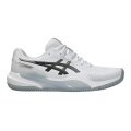 Buty tenisowe Asics Gel Challenger 15 Clay/Sandplatz (amortyzacja) białe/srebrne męskie