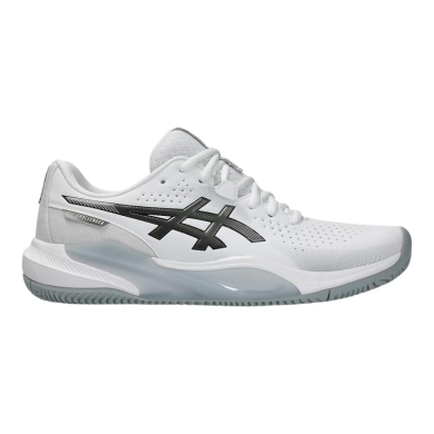 Buty tenisowe Asics Gel Challenger 15 Clay/Sandplatz (amortyzacja) białe/srebrne męskie