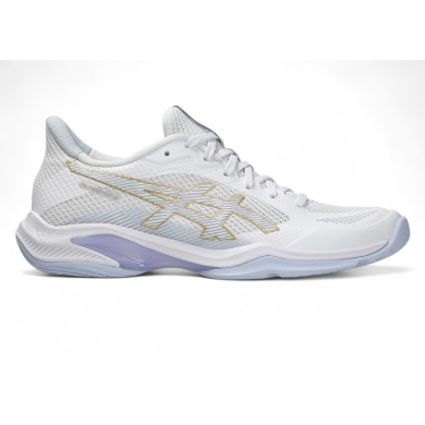 Asics buty halowe Blade FF 2 (buty do squasha i badmintona) białe/faded blue damskie