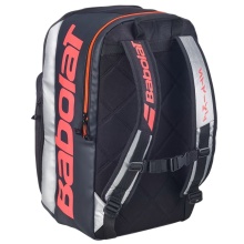 Plecak Babolat Pure Strike (komora na rakiety, worek na buty) 2025 w kolorze węglowym 50x27x31cm