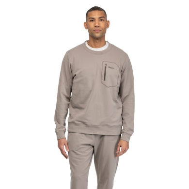 Pullover Bergans Midtli Midlayer Sweatshirt taupe/brązowy męski