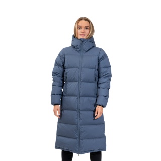 Kurtka zimowa Bergans Urban Down Long Coat (izolacja cieplna) niebieska damska