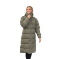 Bergans Zimowy Puchowy Płaszcz Urban Down Long Coat (izolacja cieplna) zielony Damski