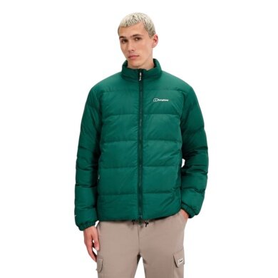 Kurtka Berghaus Daunen-Wendejacke Fulstow Down (zimowa, ocieplana dzięki wypełnieniu puchowym) zielono/czarna męska