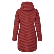 Kurtka zimowa Berghaus Nula Micro Long (ciepła, wodoodporna, wolna od PFC) czerwona damska