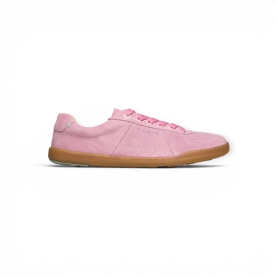 Blusun Barfussschuhe BLSN-200W (skóra zamszowa, elastyczna podeszwa) różowe damskie