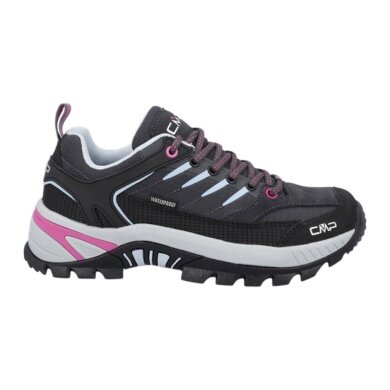 Buty trekkingowe CMP Rigel 2.0 Low WP (wodoodporne) titanium szaro/niebieskie dla kobiet
