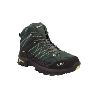 CMP Buty trekkingowe Rigel Mid Trekking WP (Trekking, wodoodporne) ciemnozielone/czarne męskie