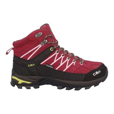 Buty trekkingowe CMP Rigel Mid WP (wodoodporne) czerwono-czarne damskie
