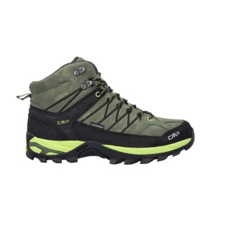 CMP Buty trekkingowe Rigel Mid Trekking WP (Trekking, wodoodporne) khaki/zielony/lub czarny Męskie