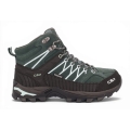 CMP Buty trekkingowe Rigel Mid WP (trekkingowe, wodoodporne) jade zielone damskie