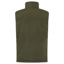 Clique Softshellowa kamizelka Padded Vest (czysta, pikowana kamizelka softshellowa) khaki/zielona męska