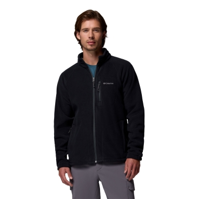 Kurtka polarowa Columbia Fast Trek II Full Zip Fleece (ciepły, miękki materiał) czarna męska