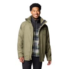 Kurtka zimowa Columbia Bugaboo III 3w1 z wymiennym polarowym wnętrzem (system termiczny Omni-Heat, wodoodporna) oliwkowa dla mężczyzn