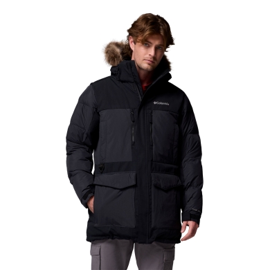 Kurtka zimowa Columbia Marquam Peak Fusion II Parka (Omni-Heat Infinity) czarna męska