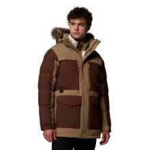 Kurtka zimowa Columbia Marquam Peak Fusion II Parka (Omni-Heat Infinity) jasnobrązowa/brązowa męska