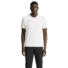 Craft Sport-Polo Ability (wysoki komfort noszenia) białe męskie