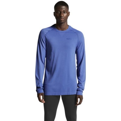 Craft funkcjonalna bielizna termoaktywna z długim rękawem Active Comfort 2 (miękki i funkcjonalny materiał) niebieska męska