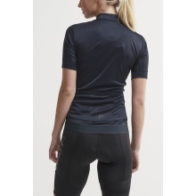 Craft Koszulka rowerowa Core Essence Jersey Tight Fit (optymalna swoboda ruchów) granatowa damska