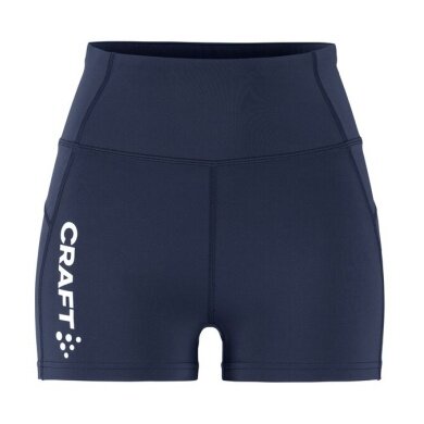 Craft Hotpants Rush 2.0 (optymalne dopasowanie, obcisłe) granatowe damskie