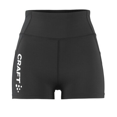 Craft Hotpants Rush 2.0 (optymalne dopasowanie, obcisłe) czarne damskie