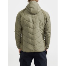 Craft Hybridowa Kurtka ADV Explore (lekka ocieplana, wiatroszczelna) khaki zielona Męska