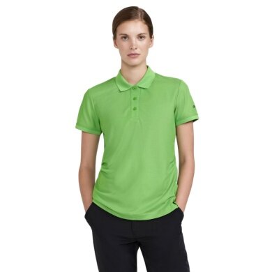 Craft Sport-Polo Core Unify (funkcjonalny poliester z recyklingu) zielony damski