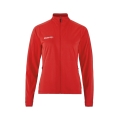 Craft Sportowa kurtka treningowa Evolve 2.0 Full Zip (wytrzymała, elastyczna) czerwona damska