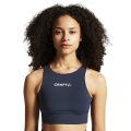 Craft Sport-BH Rush 2.0 Crop Top (polecany poliester, elastyczny materiał) granatowy damski
