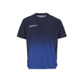 Koszulka sportowa Craft Evolve 2.0 Structured Graphic Jersey (elastyczny materiał) granatowa/niebieska dla dzieci