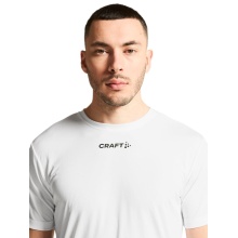 Koszulka sportowa Craft Squad Go Function Tee (lekka, szybko schnąca) biała męska