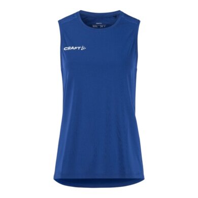 Top bez rękawów Craft Ability Sl Tee (elastyczny materiał) niebieski damski
