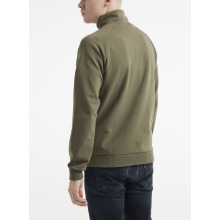 Craft Kurtka treningowa Core Soul Full Zip (Zamek błyskawiczny z przodu, miękki materiał) khaki zielony Mężczyźni