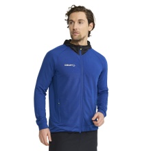 Craft Kurtka Treningowa Extend Full Zip (z kieszeniami na zamek błyskawiczny, elastyczny materiał) kobaltowy Mężczyźni