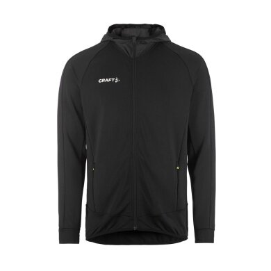 Kurtka treningowa Craft Extend Full Zip (z kieszeniami na zamek, elastyczny materiał) czarna męska