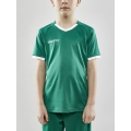 Craft Sportowa Koszulka (T-shirt) Progress 2.0 Solid Jersey - lekka, funkcjonalna - zielona dla dzieci