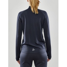 Craft Kurtka Treningowa Evolve Full Zip - wytrzymała kurtka Mid-Layer z materiału elastycznego - ciemnoszara Damska