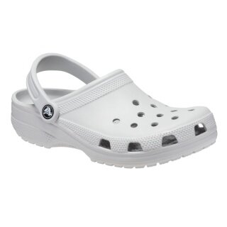 Klapki Crocs Classic Clog jasnoszare damskie