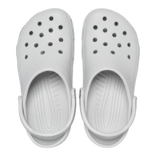 Klapki Crocs Classic Clog jasnoszare damskie